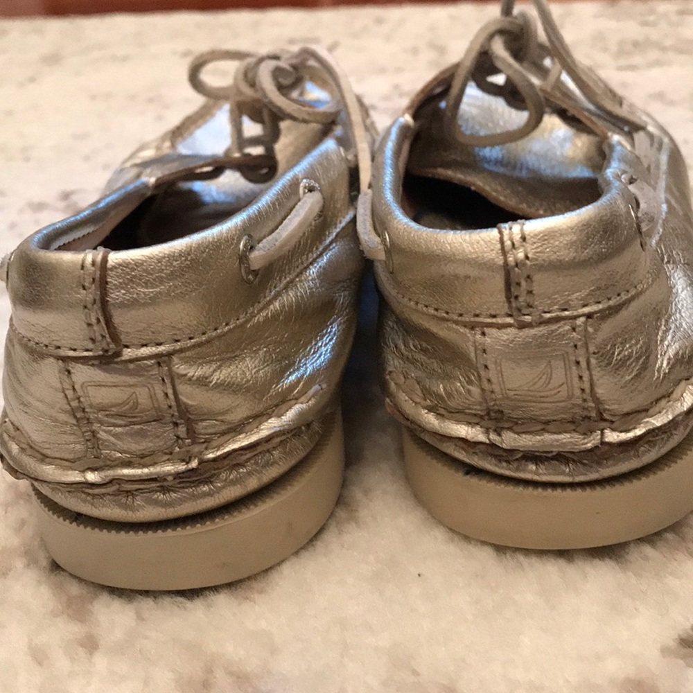 🌼 Sperry 🌼 gold top-siders - Picture 6 of 6
